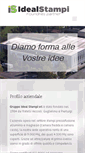 Mobile Screenshot of idealstampi.it