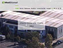 Tablet Screenshot of idealstampi.it